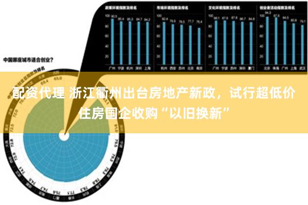 配资代理 浙江衢州出台房地产新政，试行超低价住房国企收购“以旧换新”