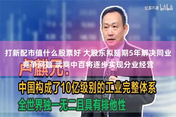 打新配市值什么股票好 大股东拟延期5年解决同业竞争问题 武商中百将逐步实现分业经营