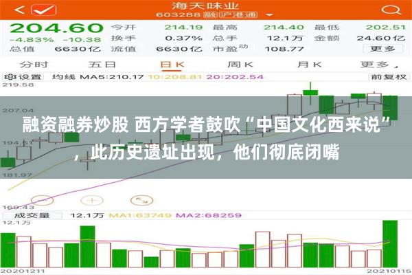 融资融券炒股 西方学者鼓吹“中国文化西来说”，此历史遗址出现，他们彻底闭嘴
