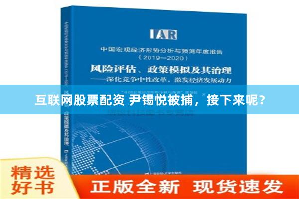 互联网股票配资 尹锡悦被捕，接下来呢？